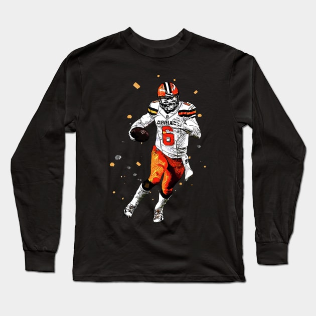 fooball mayfield Long Sleeve T-Shirt by fooballmayfield